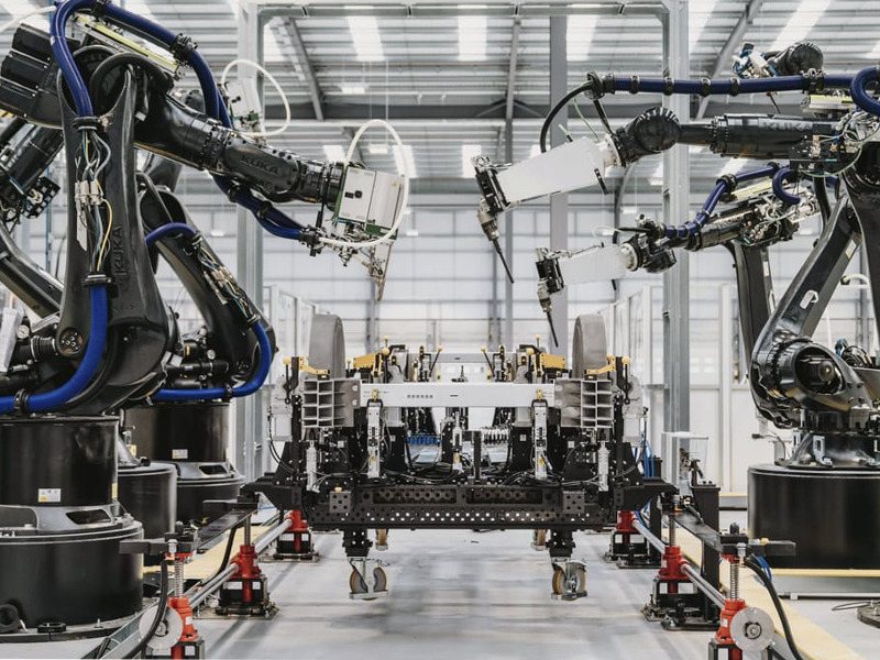 Automated Electric Vehicle Manufacturing Facility Assets