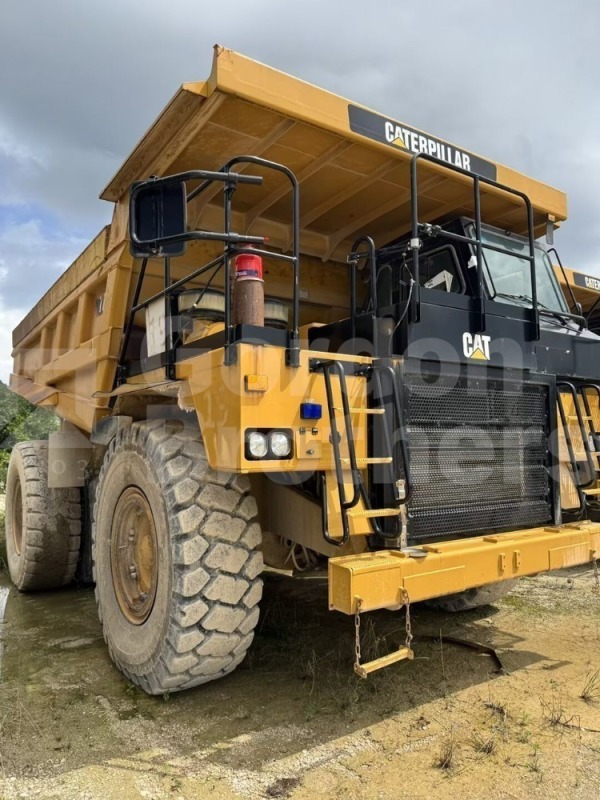 4 x Used Caterpillar Rigid Dump Trucks