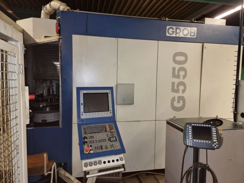 GROB G550 & G350 5-Axis CNC Machining Centres